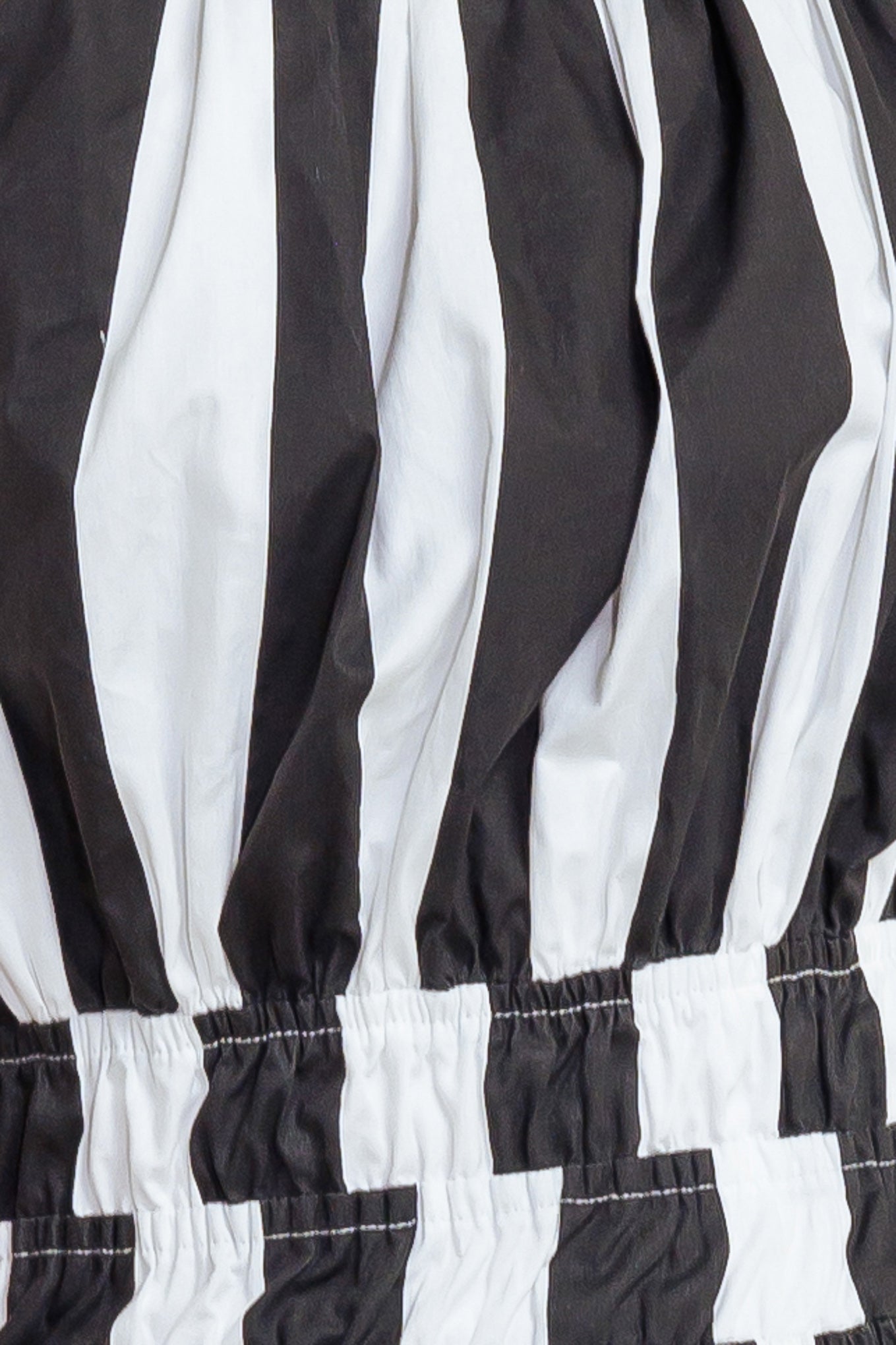 LUXE LINEAR STRIPED WOVEN MIDI DRESS Flying Tomato